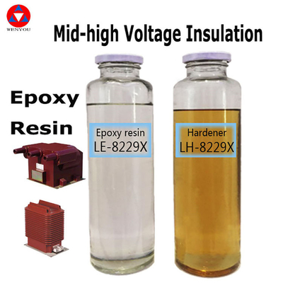 エポキシ鋳造 ISO 認証と粘度 25C 9500-15500 MPa.s アプリケーションのために